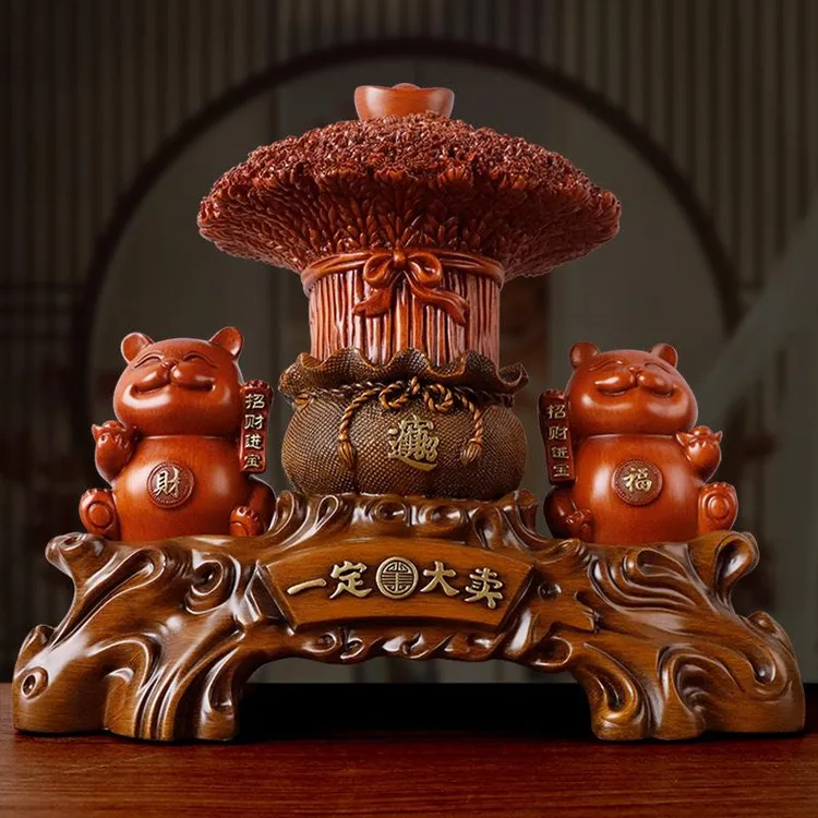 开业礼品一定大卖招财猫摆件创意店铺公司开业前台收银台摆件商品图