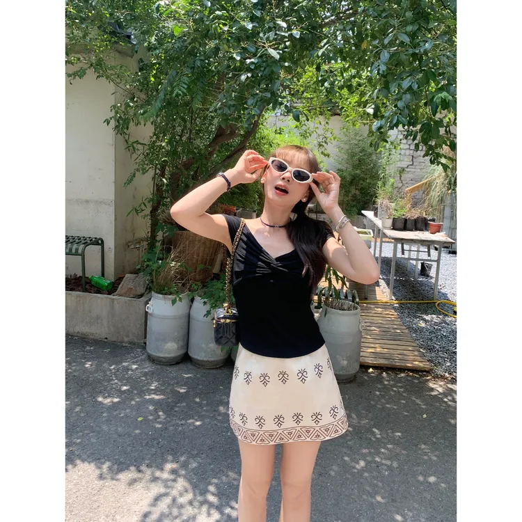 [福利清仓NO退NO换]切糕自制【独家浪漫】小个子夏季气质设计感民族