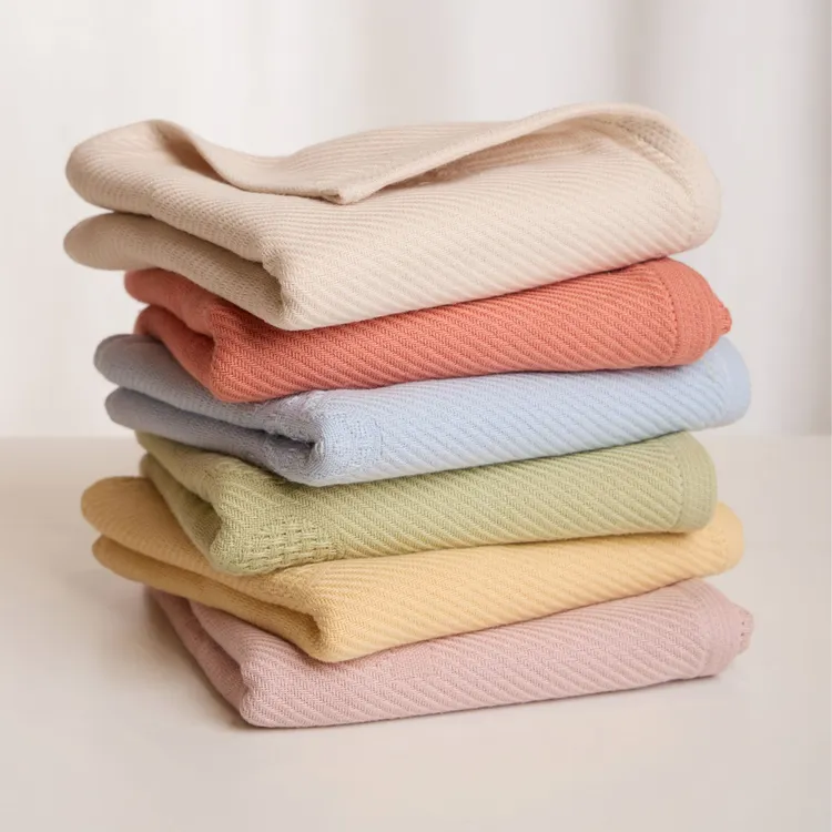 雅赞三层纱布毛巾吸水速干亲肤透气柔软吸水速干梅雨季热销洗脸