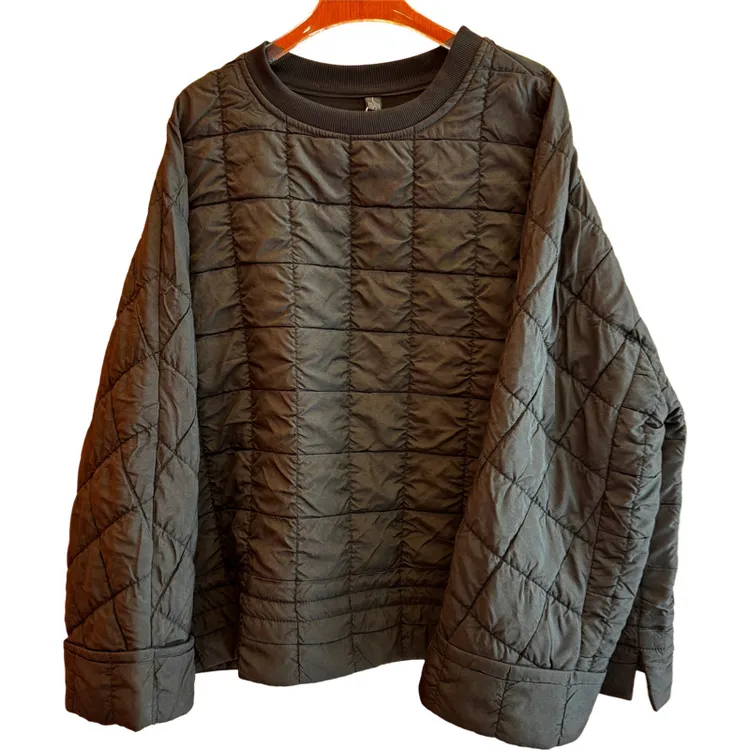 C-069保暖休闲圆领女上衣