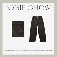 JOSIE CHOW【咖啡棕】秋冬琥珀流光风时尚休闲女款长裤。JC332274