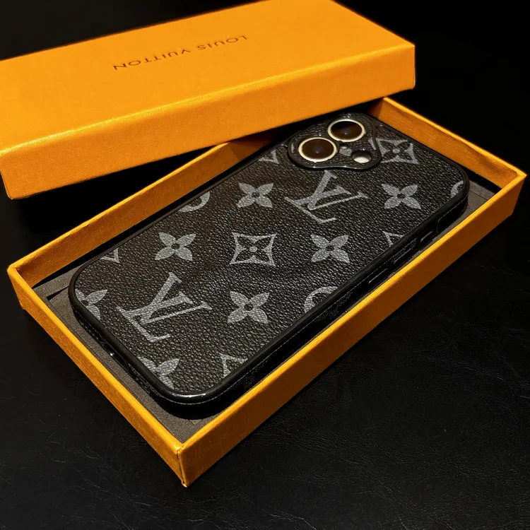 磁吸充电iPhone17promax手机壳16高档15新款14适用13皮质老花LV套