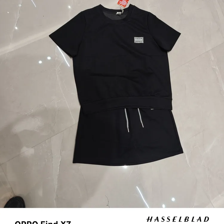 少女风复古港风时尚套装