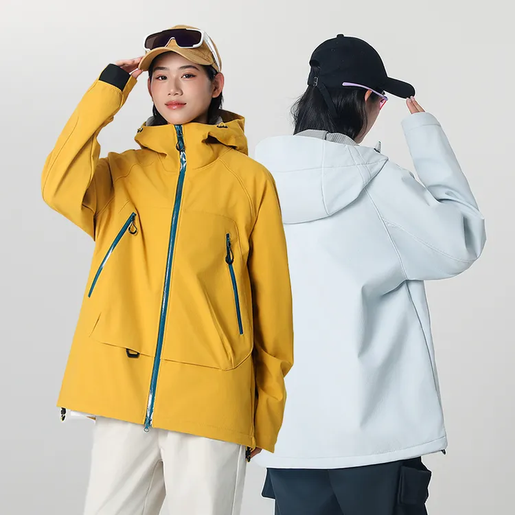 【御寒升级5.0】加绒加厚保暖棉衣三合一软壳外套防风防水冲锋外套