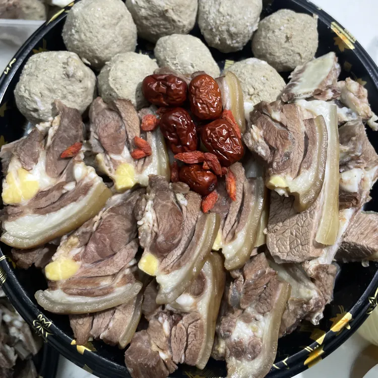 【顺丰冷链】潮汕清炖山羊煲，开袋即食，火锅必备沥干足称