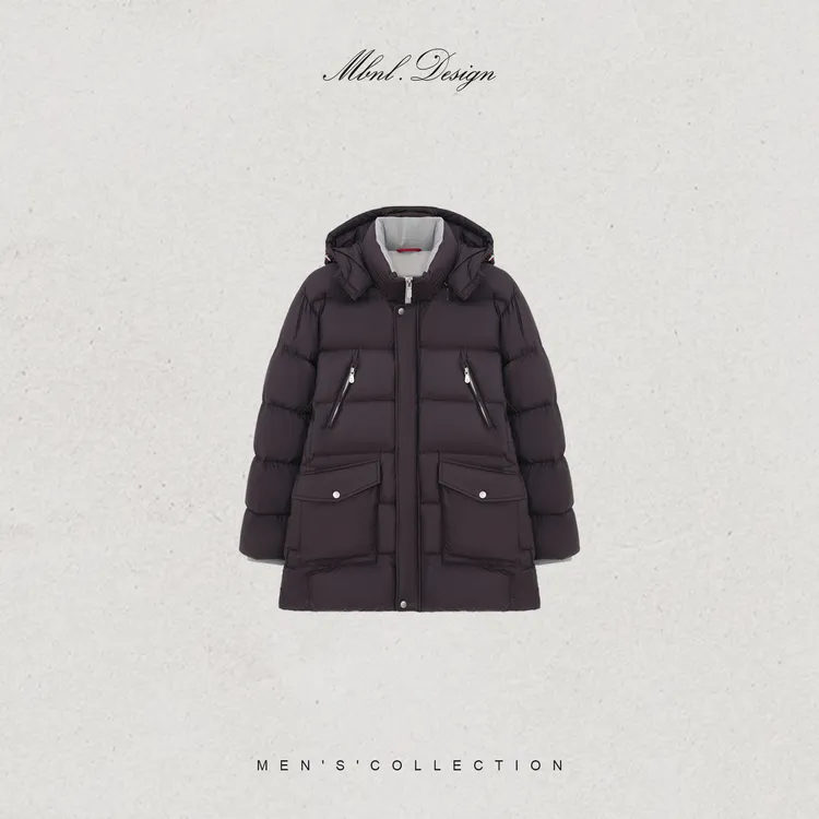 MBNL-F「-20℃极寒」秦磊男装90白鹅绒高密度充绒羽绒服LL-WYR7054