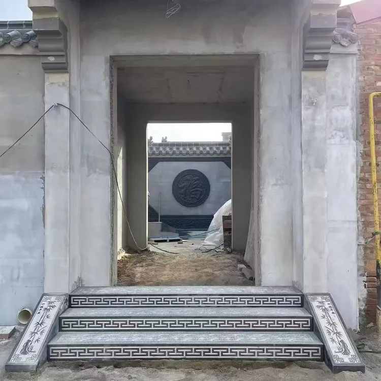 天青石踏步石台阶石庭院门口