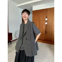 LEVIN LOVE 解构羊毛西装马甲 LL025AW09578M