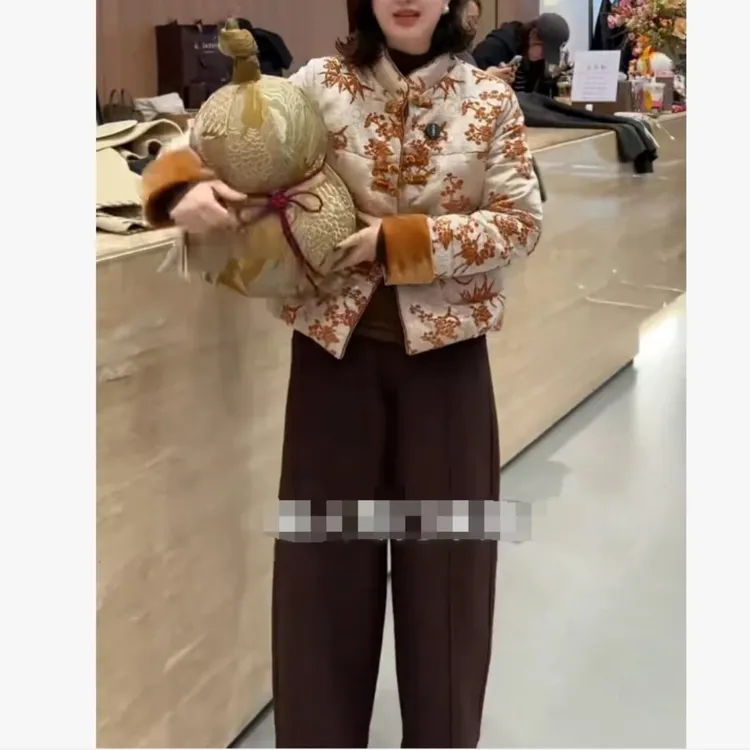 新款国风新中式时尚洋气百搭复古女装