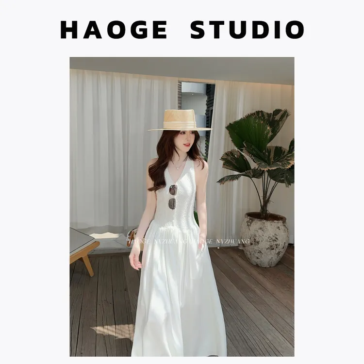 浩哥严选●初恋秀智C5LYQ1919A连衣裙预时尚款时尚法式夏季设计感