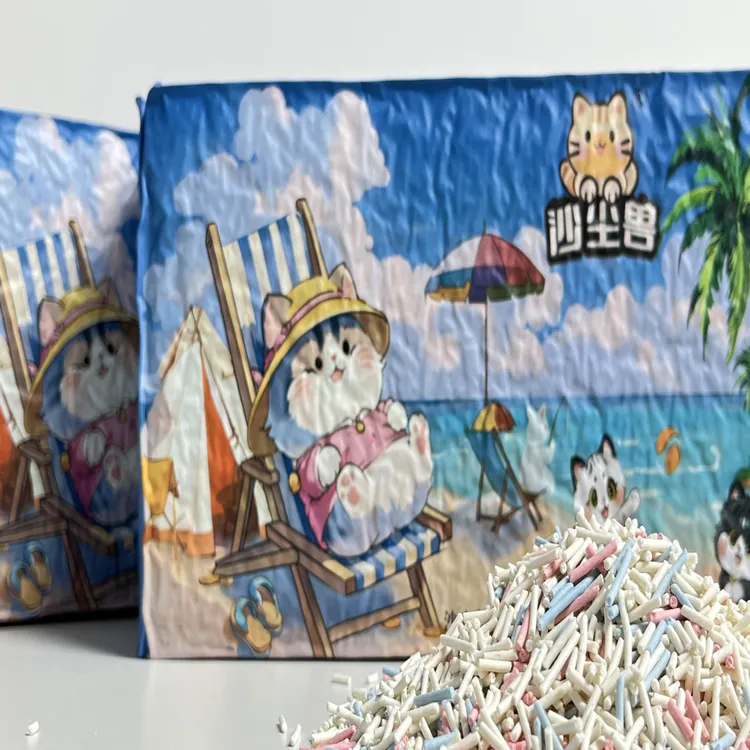 砂尘兽可冲马桶吸水除臭低粉尘豆腐猫砂喵猫砂猫舍专用铲屎必备