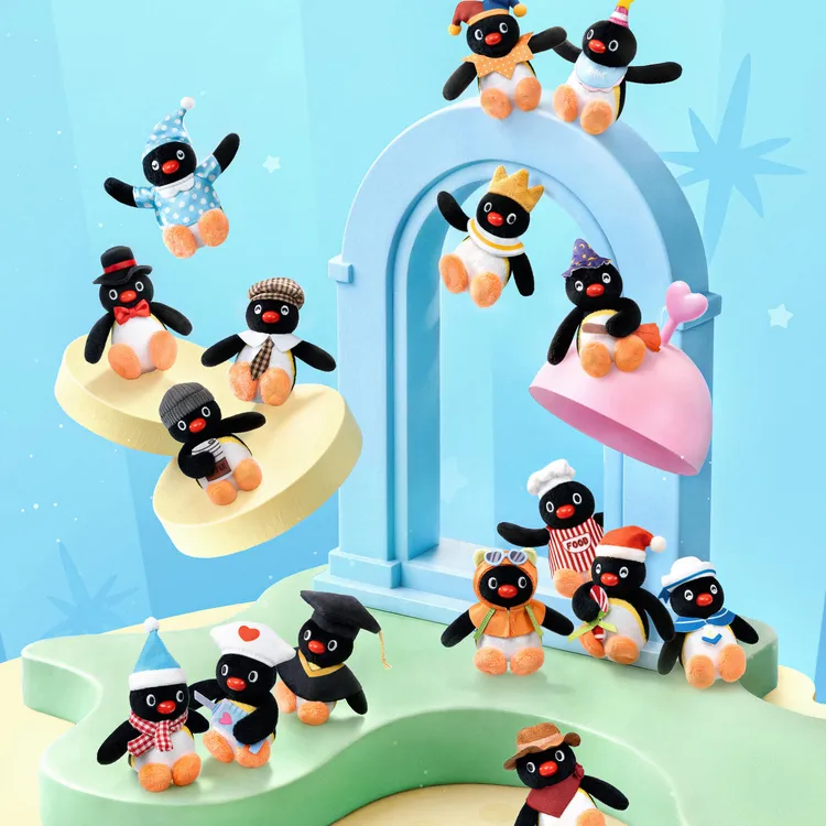 【开盒不退不H】Pingu gugu奇遇记系列挂件盲袋盲盒企鹅公仔玩偶