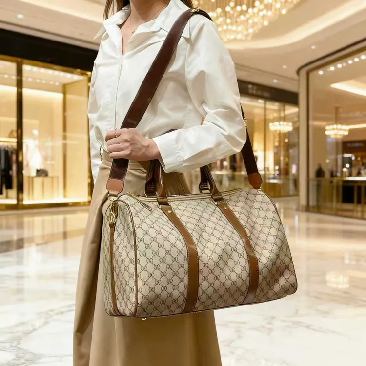 2025男女新款大容量手提旅行包旅游商务出差行李包单肩斜挎健身包