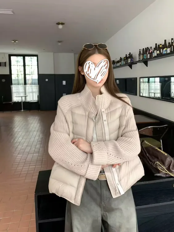 立领轻职风休闲风厚款常规网红格子休闲百搭