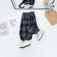 男童加绒加厚裤子儿童运动裤2025新款秋冬季BDD25535悠悠童话童装