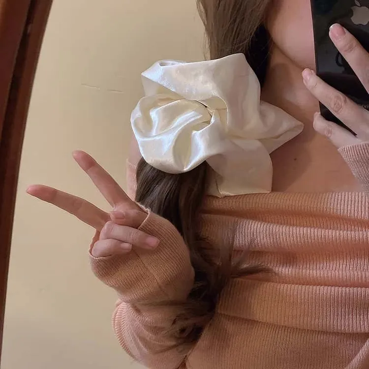 法式复古大肠发圈发绳女2025新款丸子扎头绳橡皮筋高弹力耐用皮套