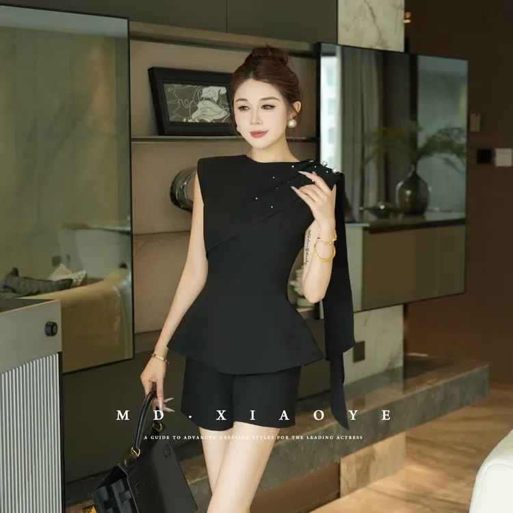 【MD原创·宵夜】2025夏季新款轻职通勤时尚百搭西装小香风修身上衣