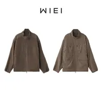 《WI EI》双面穿多口袋 美式立领 机能工装夹克外套 25022