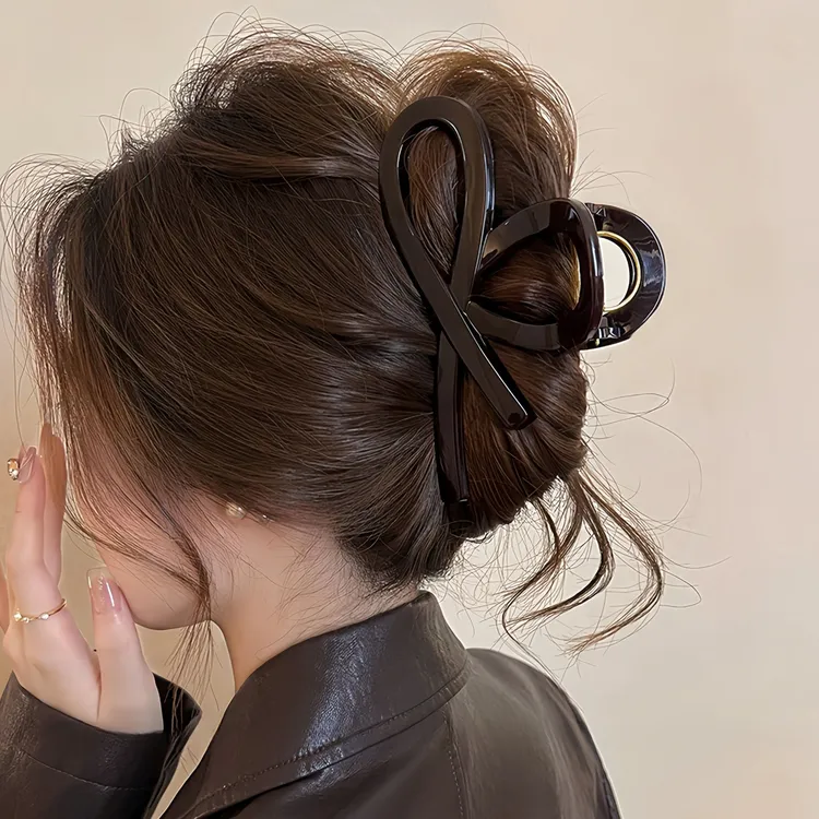 高质量~抓夹头发鲨鱼夹大号女发夹后脑勺抓夹发饰发夹后脑勺抓夹