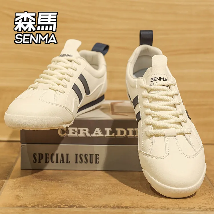 SENMA/森马男鞋秋季运动休闲鞋软底德训鞋男士时尚百搭低帮阿甘鞋