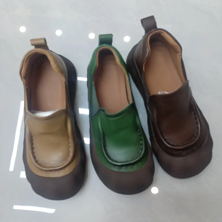 2025春季爆款，鞋面头层牛皮，内是猪皮，超轻大底，穿着舒服