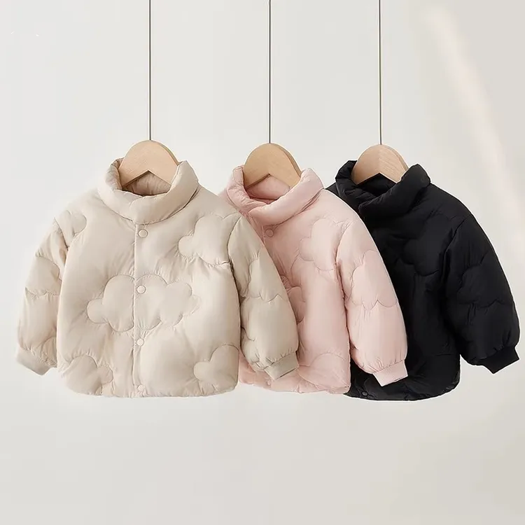 男女宝宝羽绒服白鸭绒秋冬季婴儿衣服外套儿童装外出服冬装保暖