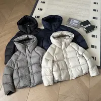 【米可家】【一件过冬】90白鸭绒安心绒加厚连帽羽绒服外套88M21