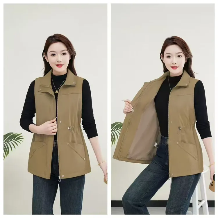 【十姐妹推荐】2025新款轻薄款马甲洋气修身显瘦百搭马夹外套