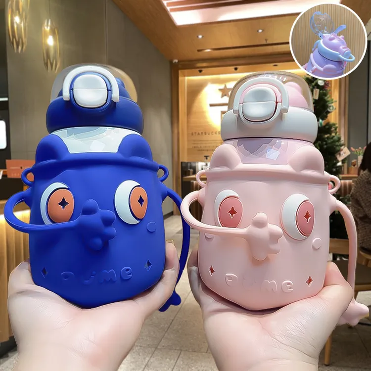 小茶日记淘气啵啵大容量可爱高颜值双饮保温教师节礼物2025年新款