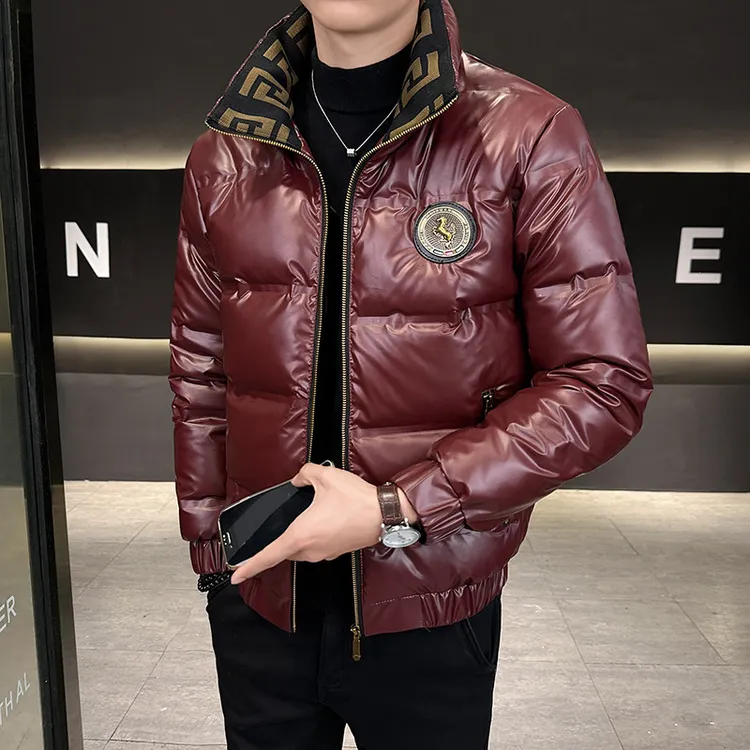 怀勤桑顿欧货冬装新款男士短款羽绒服潮牌保暖鸭绒外套免洗夹克