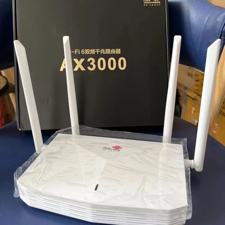 中国联通vs010路由器AX3000双频全千兆wifi6高速可MESH组网九新