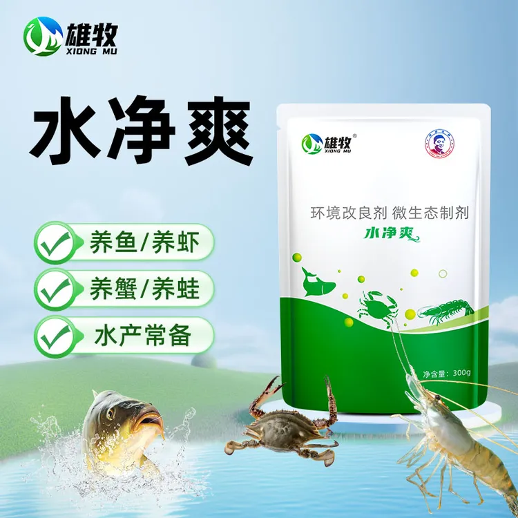 【雄牧】枯草芽孢杆菌水净爽水产养殖专用厂家直发