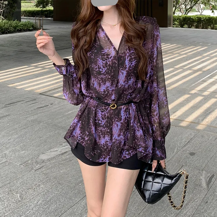 2025夏季新款御姐风套装薄款防晒衬衫上衣修身显瘦短裤两件套女装