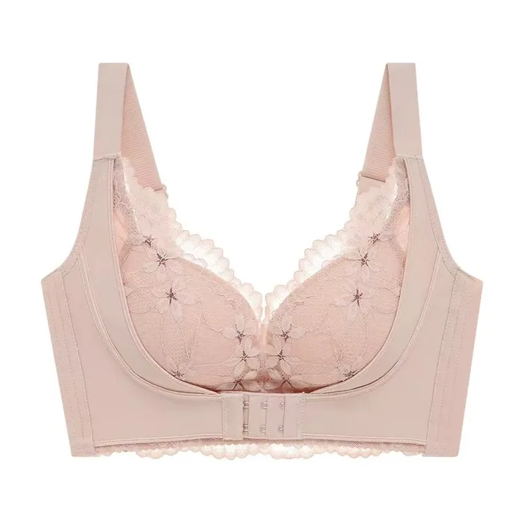 塑型防下垂内衣前后双扣调整文胸罩聚拢显大上托无钢圈高侧收副乳