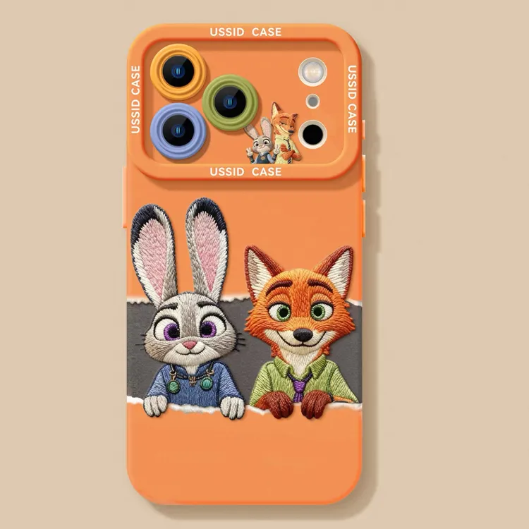 疯狂动物城朱迪尼克适用iphone17promax苹果手机壳16/15创意14/13