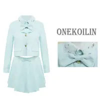 OneKoilin“冰岛花园”蕾丝拼接重工西装两件套 BDHY