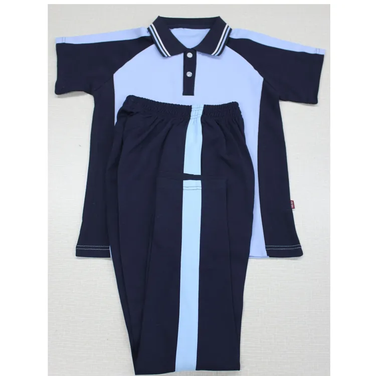 （初中夏套装）泰山区夏套装初中同款校服无校徽