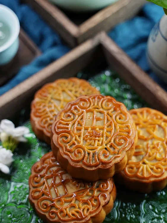 上锦月饼传统中秋糕点正宗老月饼