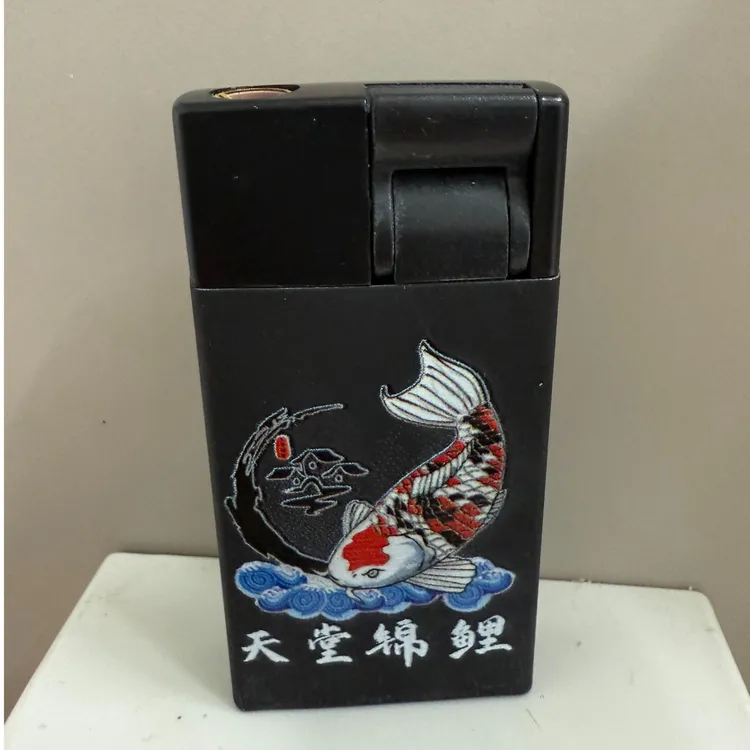 天堂锦鲤 X 天平山锦鲤 联名打火机专属定制款防风彩色logo纪念