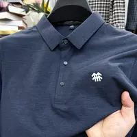 【奥莱轻奢】两棵树！户外速干T恤男士秋冬季运动长袖上衣翻领POLO衫