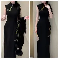 LHMknk1LHMknk1画报夫人原创自制刺绣弹力西装至尊珍珠玉竹金竹