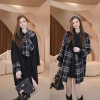 COCO BECCI【彼得堡冬日】绵羊毛羊驼毛两面穿呢外套CFLJC300132