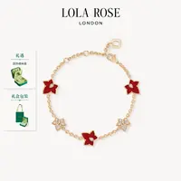 【Lola Rose】罗拉玫瑰常青藤红玉髓五叶手链