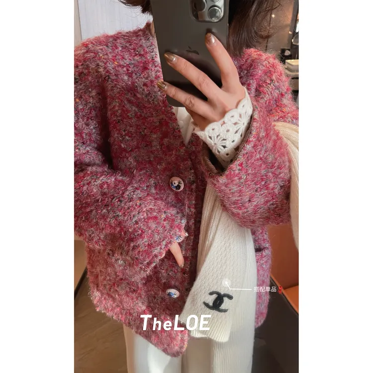 TheLOE/【嘉宝丽五彩香】百搭减龄休闲外套#11.17Y-G6705