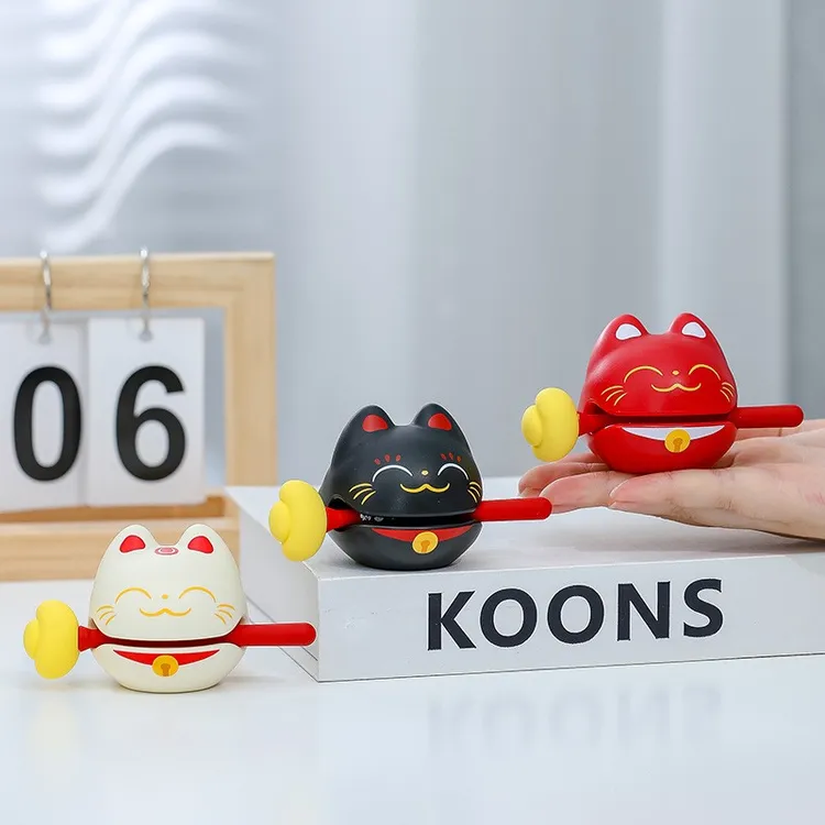 蕊杰新款创意礼品送男女朋友生日礼物治愈系解压小木鱼办公桌摆设