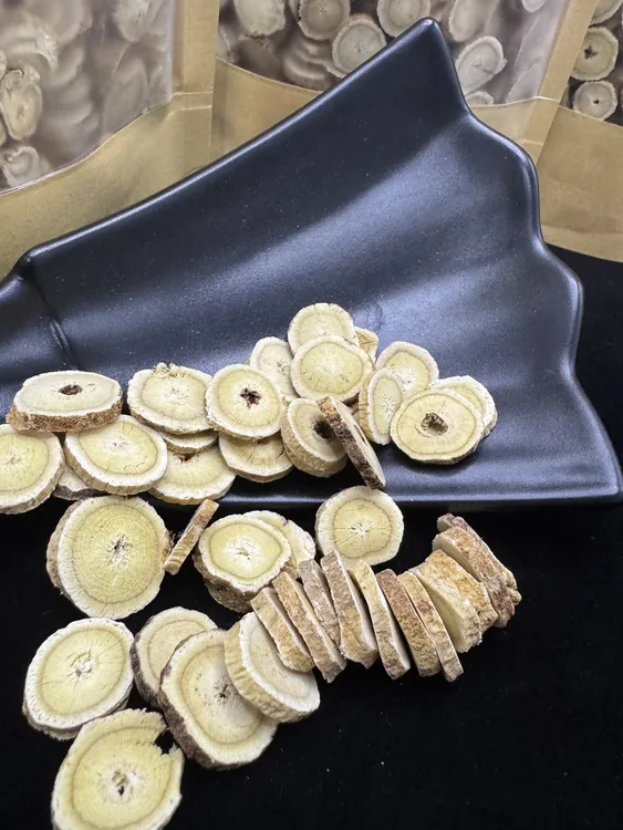 东北长白山黄芪中药材切片精选无硫熏可煲汤泡水黄芪中药材正品