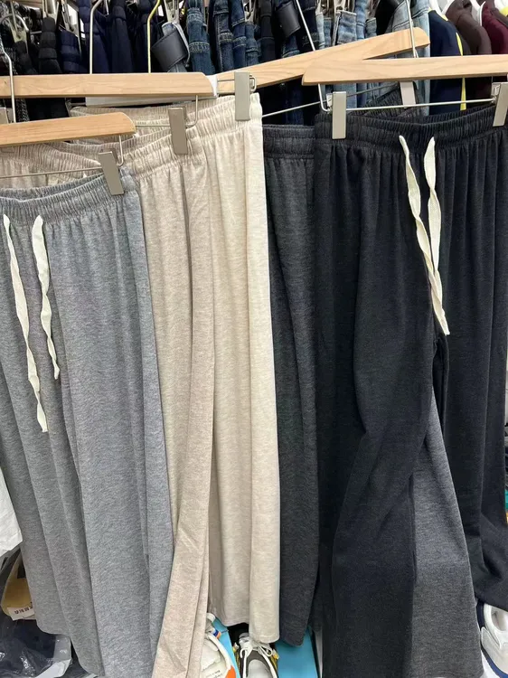 女款直筒糯米裤超软超舒服
