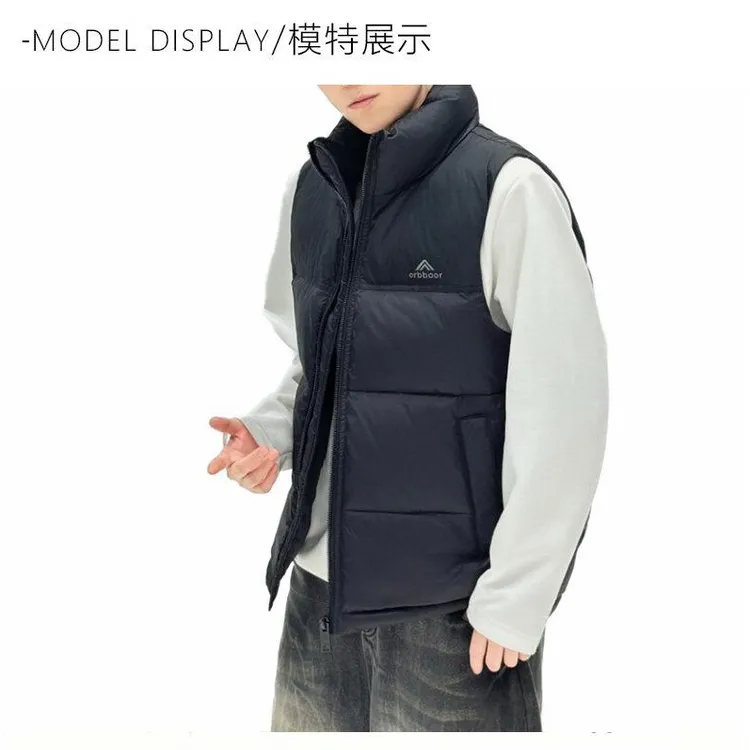 TUCANO/啄木鳥轻薄羽绒马甲男款冬季立领坎肩背心加厚保暖休闲无