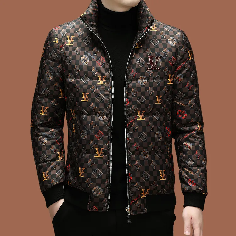 意大利大牌轻奢羽绒服男装2025冬季爆款男士羽绒服外套秋冬款韩版