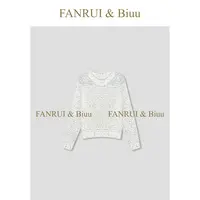 FANRUI/泛芮「45马海50」软糯舒适高级感百搭针织毛衣女B18025
